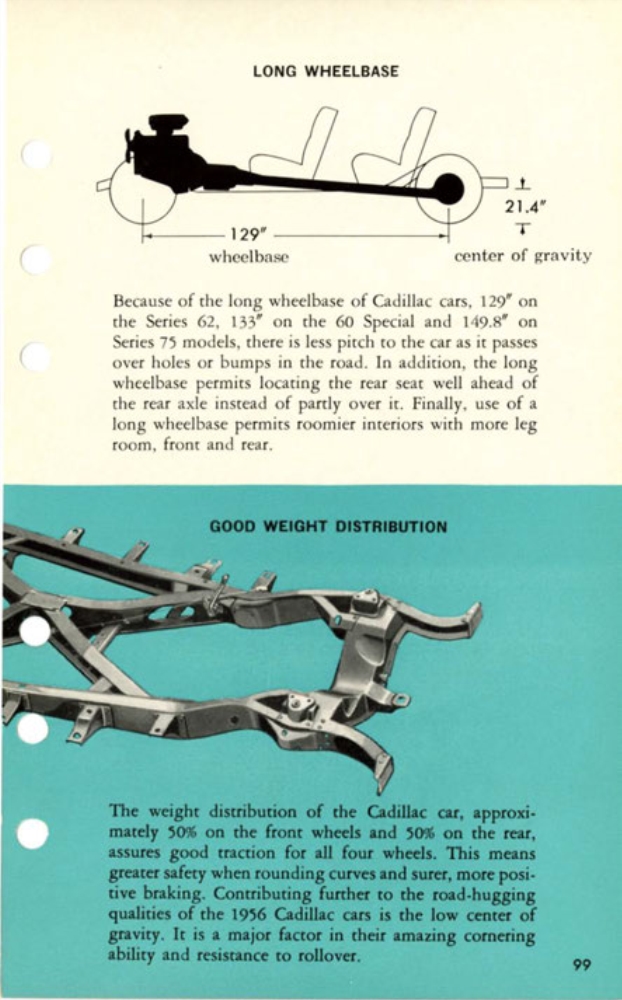 1956 Cadillac Salesmans Data Book Page 85